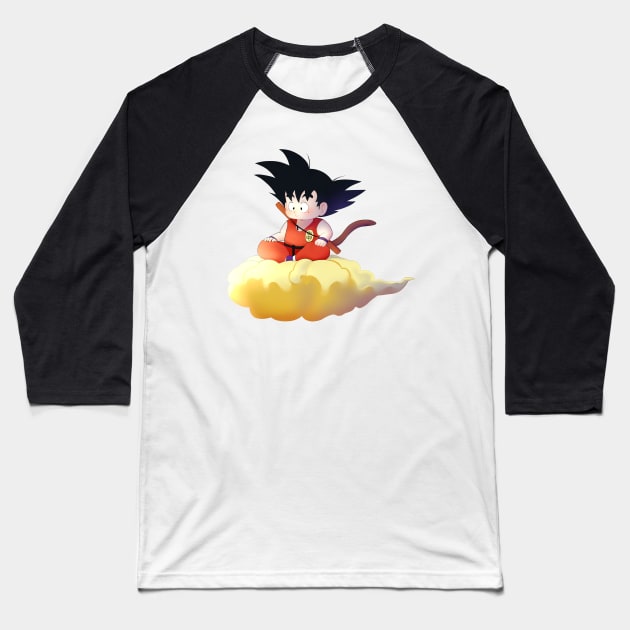 Baby goku, dragon ball z Baseball T-Shirt by AmyMeou